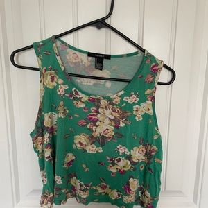 Floral tank top